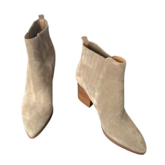 New! Marc Fisher Leather Boots Mlalva 11