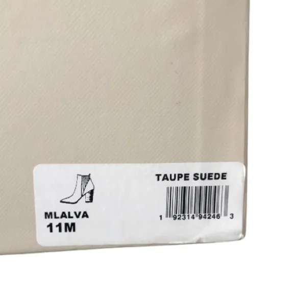 New! Marc Fisher Leather Boots Mlalva 11