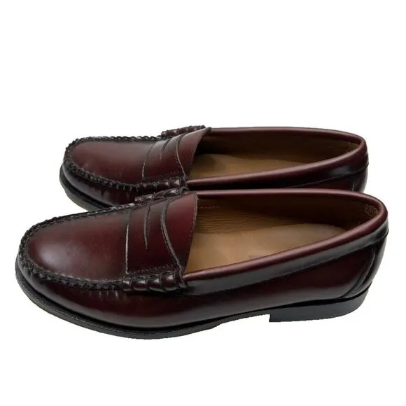 NEW Mens Size 7 J.Crew Penny Loafers in Wine BS114 $198