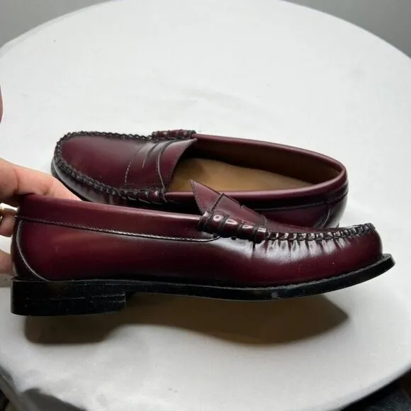NEW Mens Size 7 J.Crew Penny Loafers in Wine BS114 $198