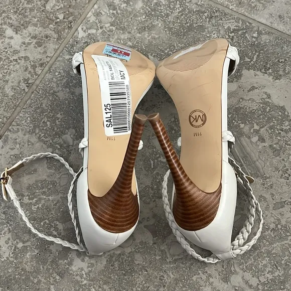 NEW Michael Kors Astrid Wrapped High Heel Sandals, Size 11 New w/o Box