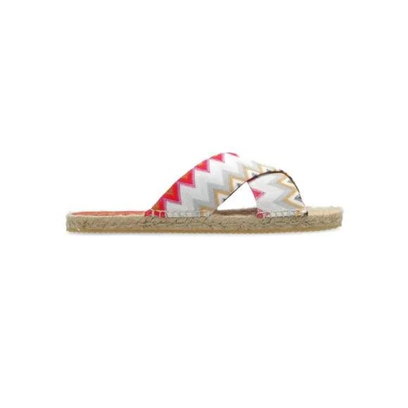 NEW MISSONI women's harlow wave sandal in pink