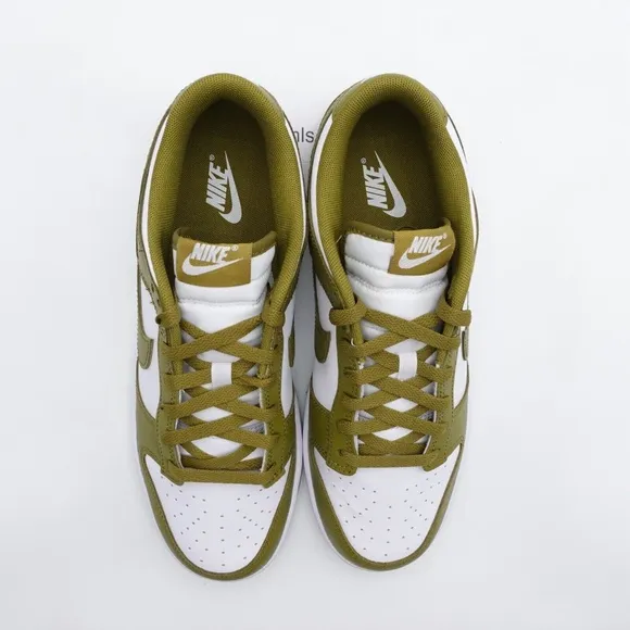 NEW Nike Dunk Low Retro Sneakers DV0833-105 White/Pacific Moss