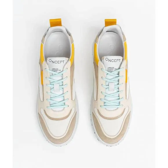NEW ONCEPT porto sneaker in ivory