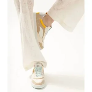 NEW ONCEPT porto sneaker in ivory