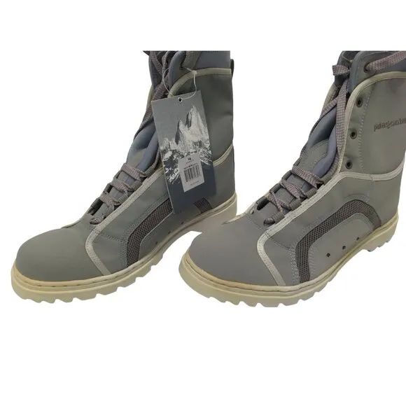 NEW PATAGONIA MARLWALKER BOOTS ! Size 14 TOUGH AS NAILS OLD SCHOOL GREEN  *BLEM*