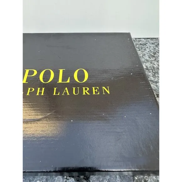NEW POLO RAlph Lauren Boys Tarnished Tan Leather Ranger Hi II Boots Sz. 2.5