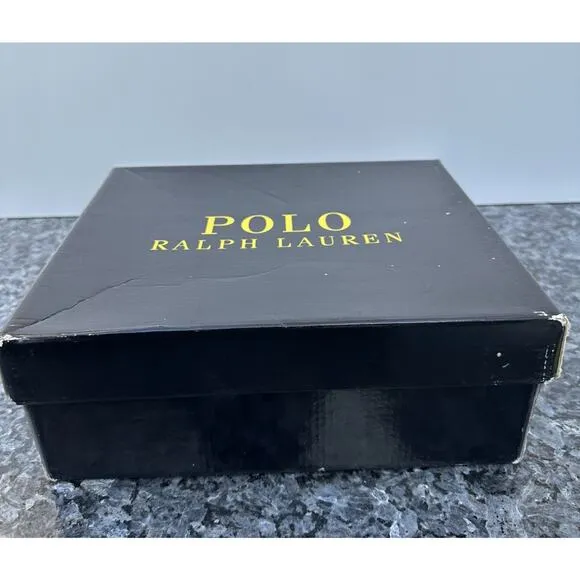 NEW POLO RAlph Lauren Boys Tarnished Tan Leather Ranger Hi II Boots Sz. 2.5