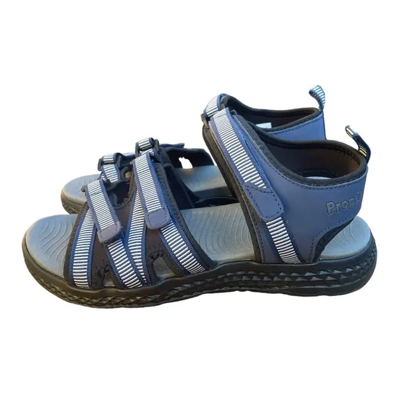 NEW Propet Women's Size 8.5 TravelActiv Adventure Strappy Sandals Navy Casual