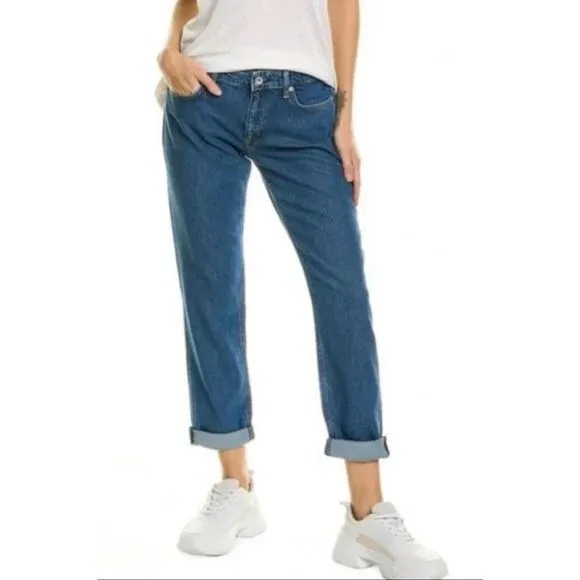 NEW RAG &amp; BONE dre boyfriend jean in lily