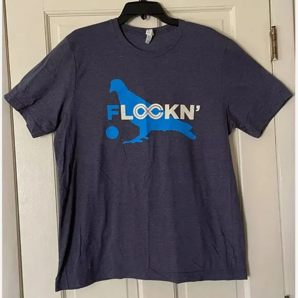 NEW! RARE PIGEONS PLAYING PING PONG FLOCKN' 2018 MUSIC FESTIVAL TEE T-SHIRT XL