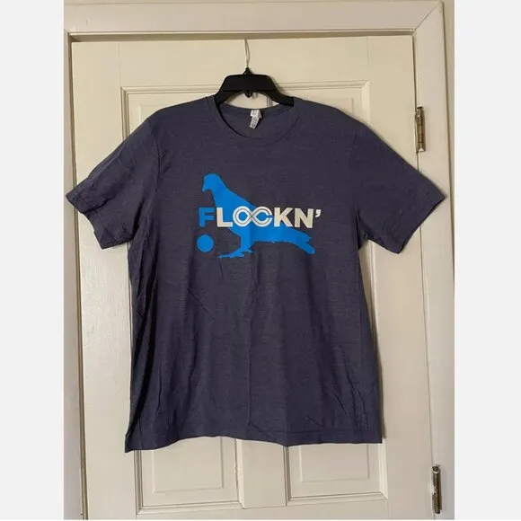 NEW! RARE PIGEONS PLAYING PING PONG FLOCKN' 2018 MUSIC FESTIVAL TEE T-SHIRT XL