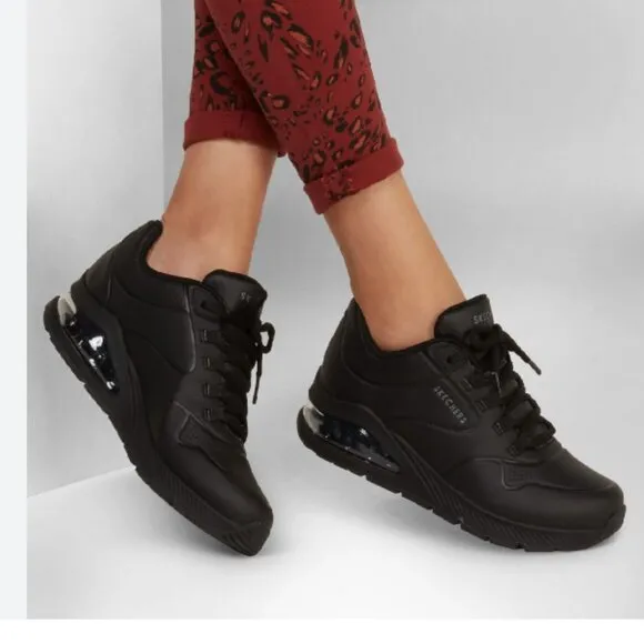 new SKECHERS Uno 2 Stand On Air Sneakers Black 525