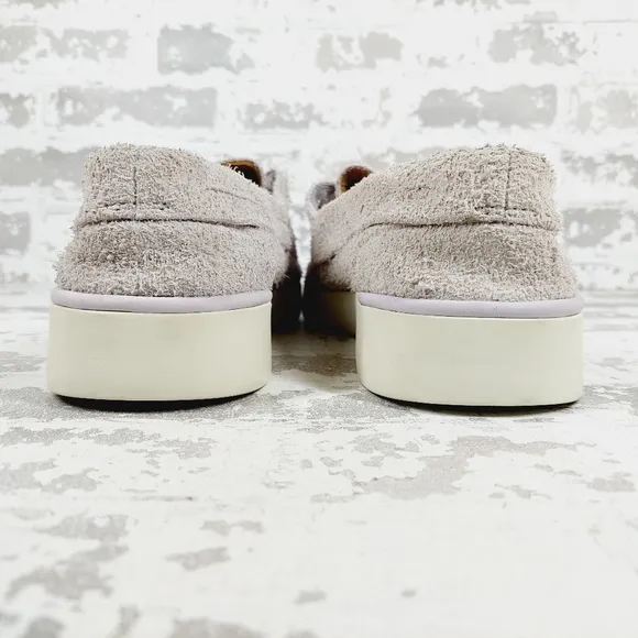 NEW SPERRY Legend Signature Lilac Suede Leather Slip-On Casual Boat Shoes W439