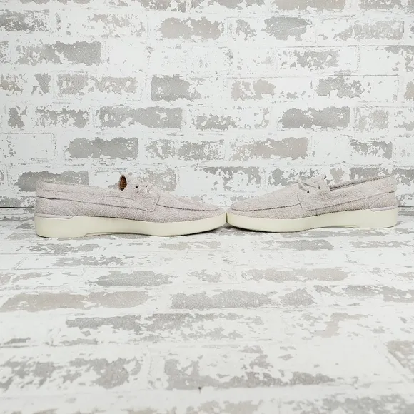 NEW SPERRY Legend Signature Lilac Suede Leather Slip-On Casual Boat Shoes W439