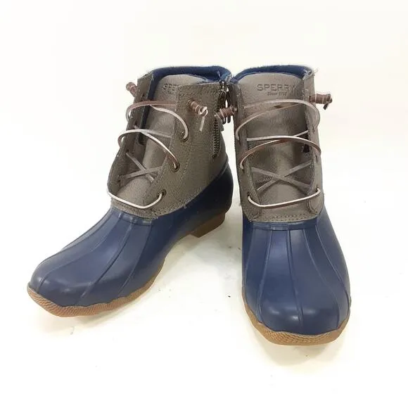New Sperry Saltwater Duck Boots Women's Size 8