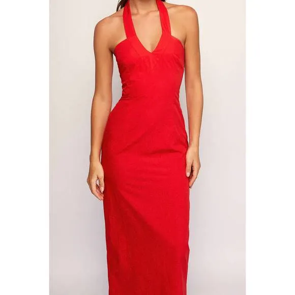 NEW SWF column maxi dress in love language
