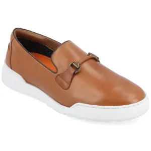 New Thomas &amp; Vine Dane Horsebit Loafers Sneakers Brown Leather Lightweight 13