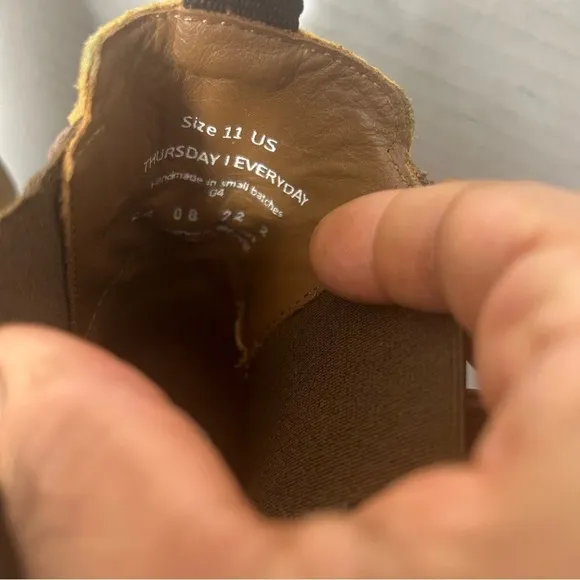 NEW Thursday Boot Company Everyday Women’s Chukka Pull On Brown Safari 11M