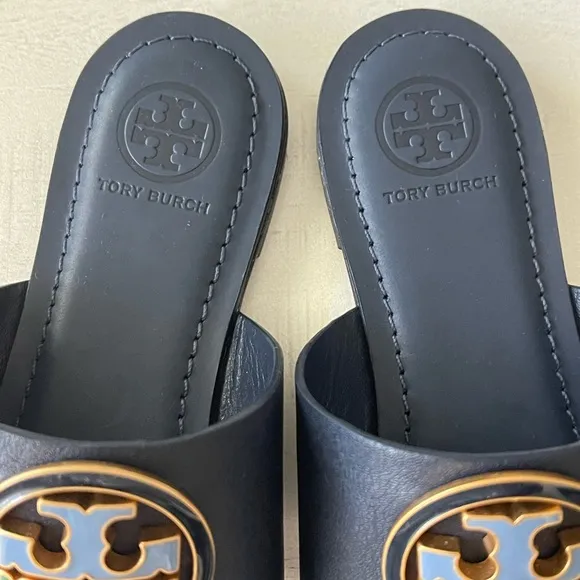 New-Tory Burch Benton Band Flat Sandals-Sz-6