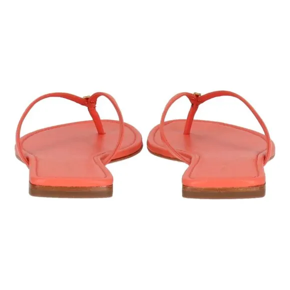 NEW TORY BURCH Leather Classic Sandals coral crush for women 252