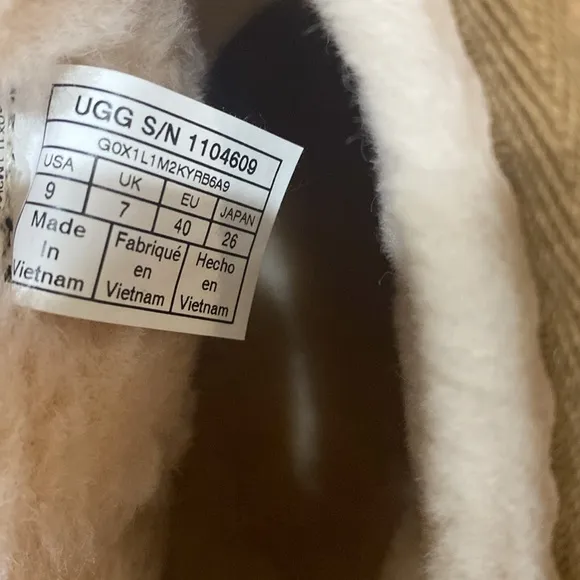 New UGG Classic Femme Wedge Brown Tan Boots