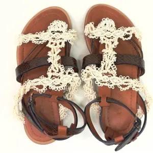 NEW Ulla Jonhson Flat Leather Sandals EU 37