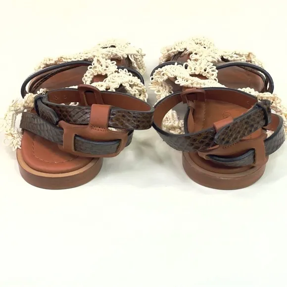 NEW Ulla Jonhson Flat Leather Sandals EU 37