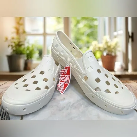 🔥NEW 🔥 VANS TRK Slip On Rubber Water Shoes Size 13