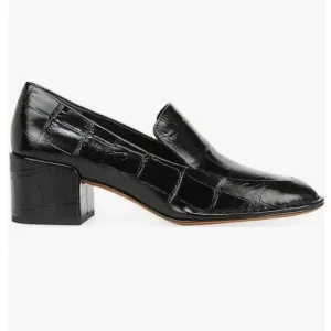 New! Vince Millie Alligator Emossed Loafer-6