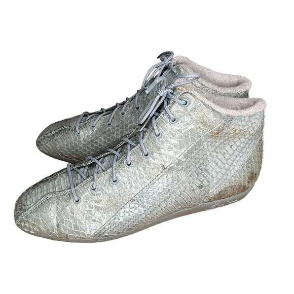 NEW Vintage 1986 Snakeskin Python Sneakers “Snakers” Women's Size 8 RARE!