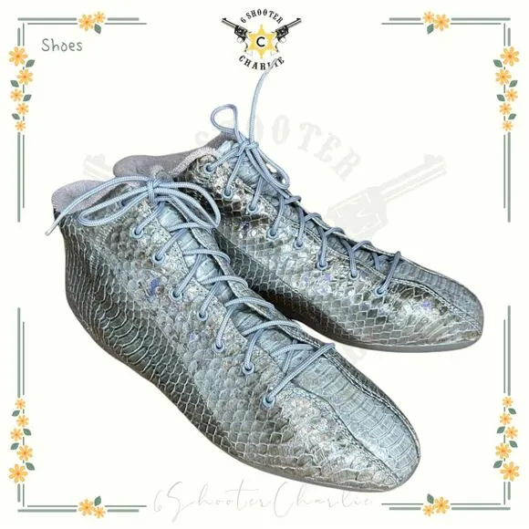 NEW Vintage 1986 Snakeskin Python Sneakers “Snakers” Women's Size 8 RARE!