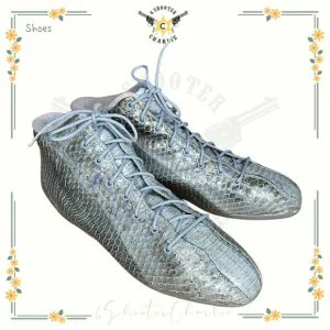 NEW Vintage 1986 Snakeskin Python Sneakers “Snakers” Women's Size 8 RARE!