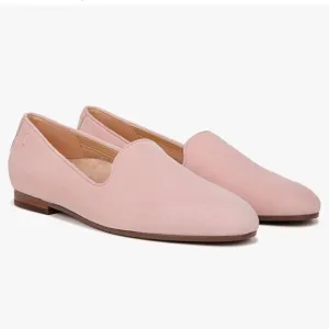 NEW VIONIC women's willa flat loafers in peach  suede