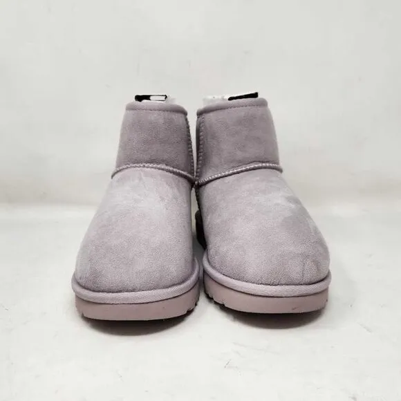 New women's 7 Ugg (from Anthropologie) Classic Mini II Boots in Pale Smoke