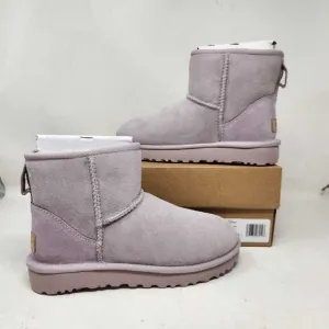 New women's 7 Ugg (from Anthropologie) Classic Mini II Boots in Pale Smoke