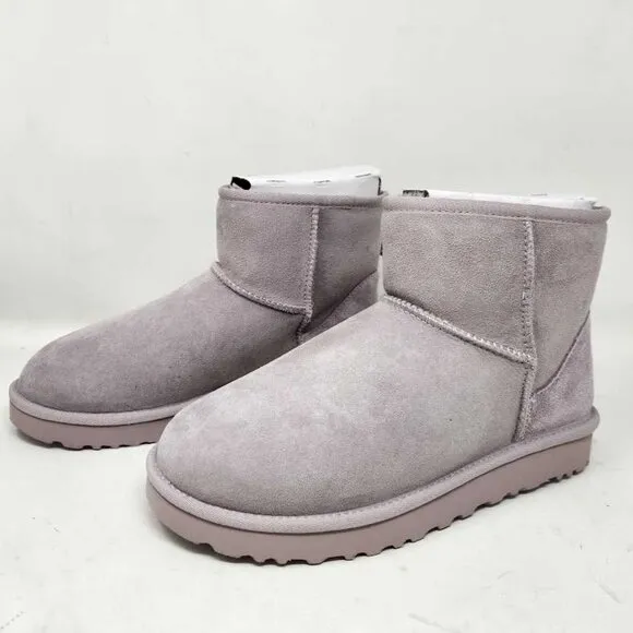 New women's 9 Ugg (from Anthropologie) Classic Mini II Boots in Pale Smoke