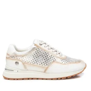 NEW XTI women's casual fashion sneakers in white