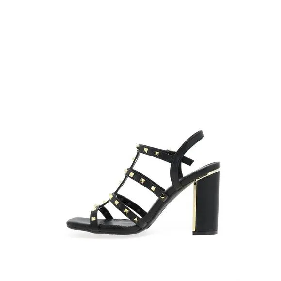 NEW XTI women's heeled sandals in black