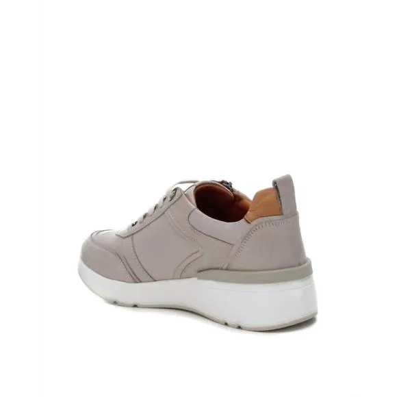 NEW XTI women's leather sneakers in ice