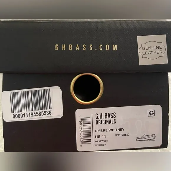 NIB G.H. Bass Originals Ombré Whitney Size 11