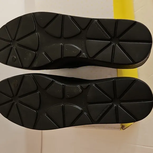 NIB Lemon Jelly Black Platform Slide Sandals 9.5