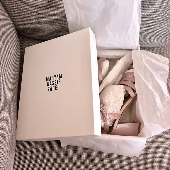 NIB Maryam Nassir Zadeh High Palma sandals