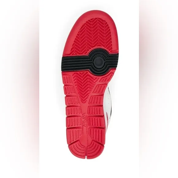 NIB  Men’s Avia Red and Black High-Top Retro Sneakers