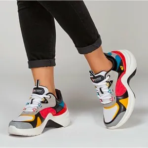 NIB Skechers Women's Street Solei St. -Groovy Core Sneaker Colorblock Sport shoe