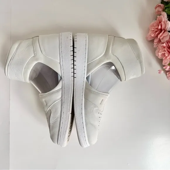 Nike AIR JORDAN 1 Lover XX White/Off White Ankle Strap Sneakers