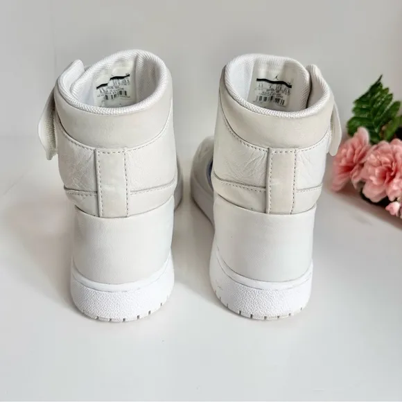 Nike AIR JORDAN 1 Lover XX White/Off White Ankle Strap Sneakers