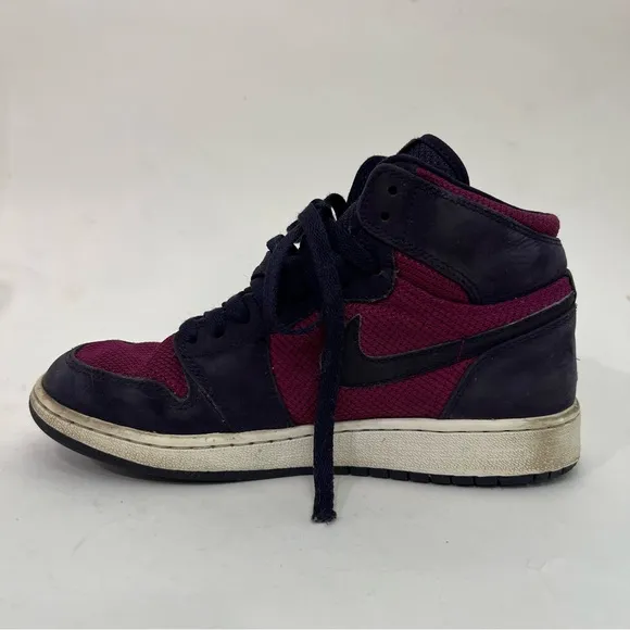 Nike Air Jordan 1 Retro High GG 'True Berry' Purple Sneakers Size 4.5Y 332148-60