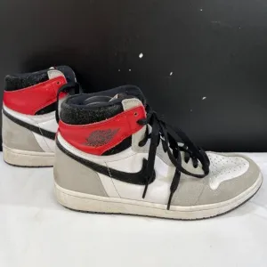 Nike Air Jordan 1 Retro High OG Mens Grey Sneakers Size 8.5 SKU 6427