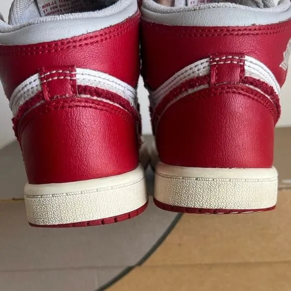 Nike Air Jordan 1 Retro High OG Varcity Red Kids Sneakers- SZ 11.5 C